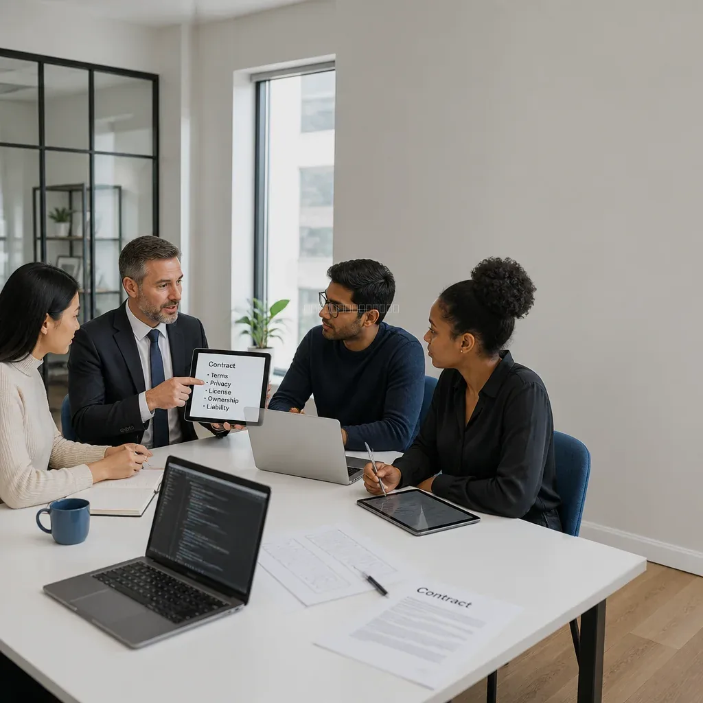 Checklist of legal tasks for a digital product launch